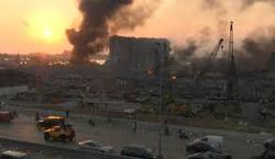 10 کشته در انفجار بیروت لبنان