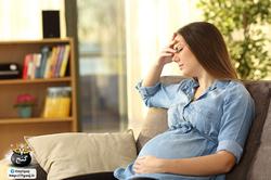 درمان های خانگی برای تسکین نفخ بارداری