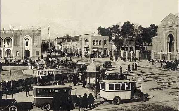 میدان توپخانهاول لاله زار ماشین های خط شمیراندهه 