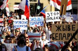 بازگشت تظاهرات به خیابان‌های بلاروس (+عکس)