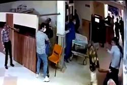 حمله اراذل و اوباش به بیمارستان پورسینا رشت/حال م