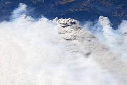رصد ادامه آتش‌سوزی‌ها در کالیفرنیا از دید ماهواره