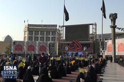 ویدئو / محکومیت اهانت به پیامبر (ص) در میدان امام