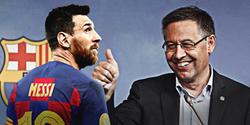 رئیس بارسلونا: ما توانستیم مسی را نگاه داریم / شا