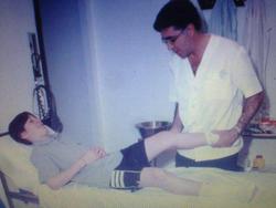 تصویری از اولین تست پزشکی مسی در بارسلونا (عکس)