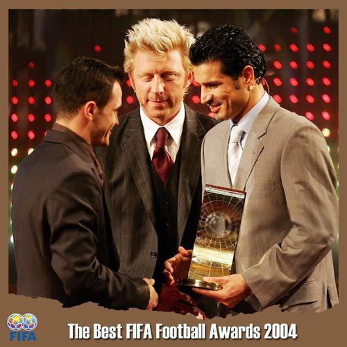 اهدای جایزه بهترین بازیکن فوتسال جهان در سال ۲۰۰۴