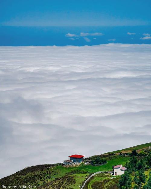 دریای ابر در ارتفاعات فیلبند ؛ #مازندران