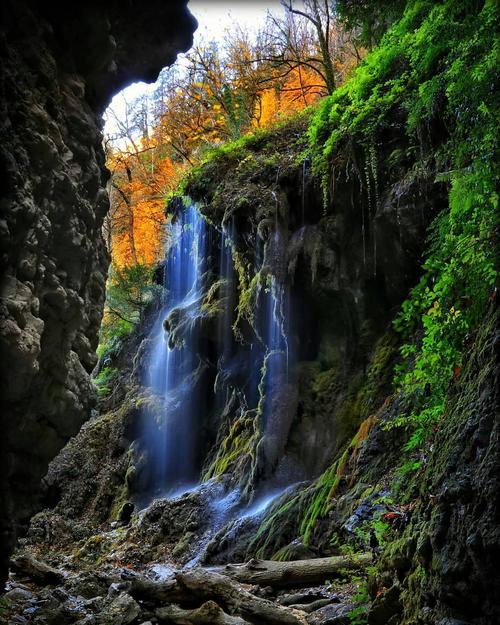 🌹 آبشار بهشت باران _ گرگان