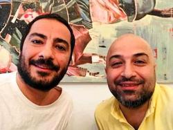 نوید محمدزاده با برادرش در قورباغه+ عکس
