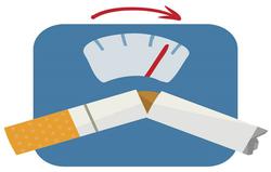 ارتباط ترک سیگار و افزایش وزن