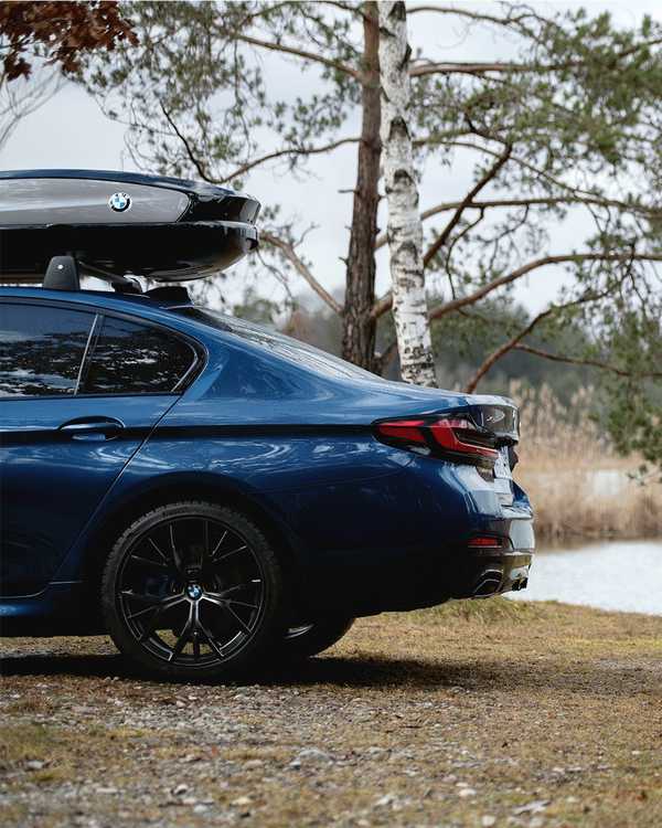 Our perfect little camp The BMW 5 Series Sedan  T