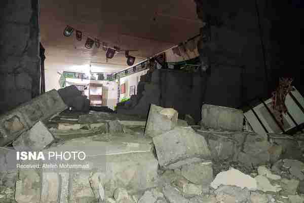  خسارات منطقه زلزله زده فین - هرمزگان   ورق بزنید