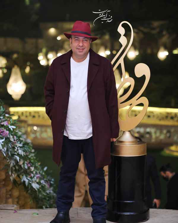 علی اوجی در شب دوم اهدای جوایز جشن حافظ دنیای_تصو