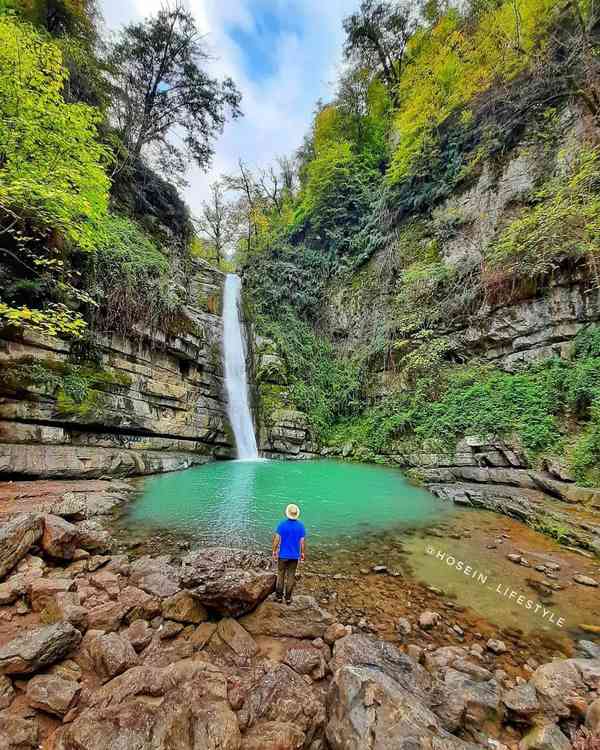  آبشار شیرآباد استان گلستان   با کی دوست داری این