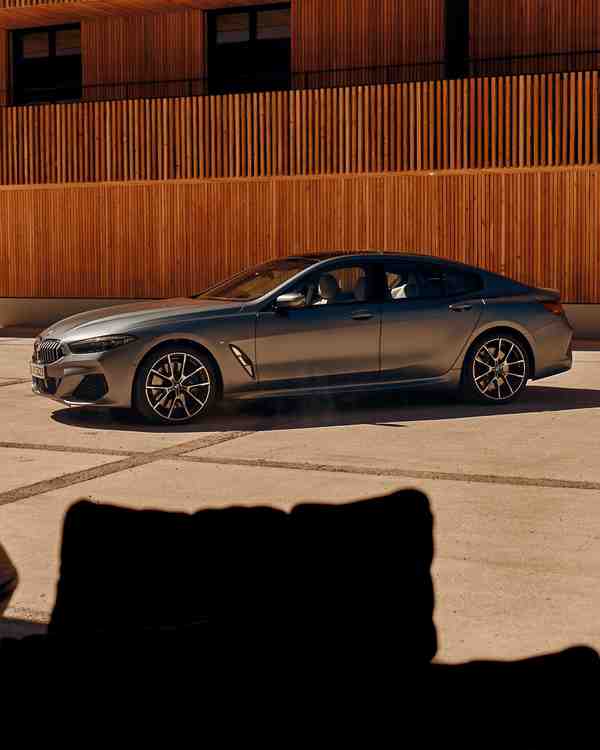 Fills blank space with luxury The BMW 8 Series Gr