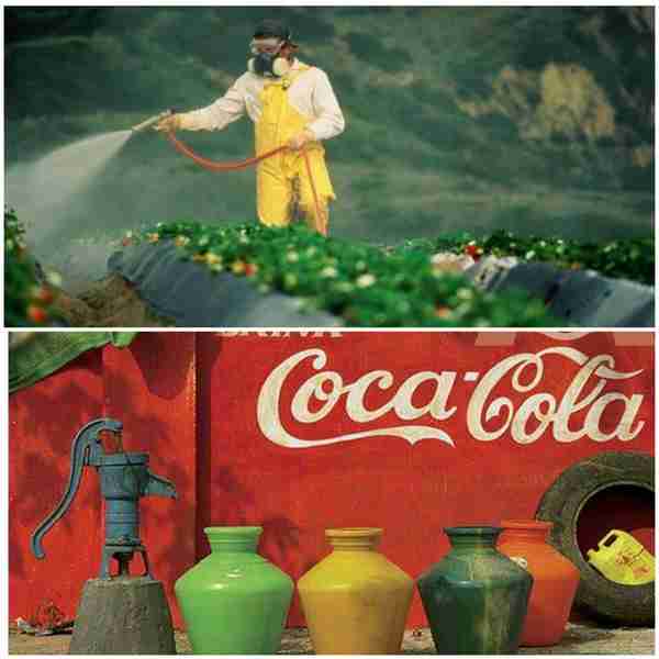 ‏کوکاکولا و پپسی توسط کشاورزان هندی به عنوان آفت 