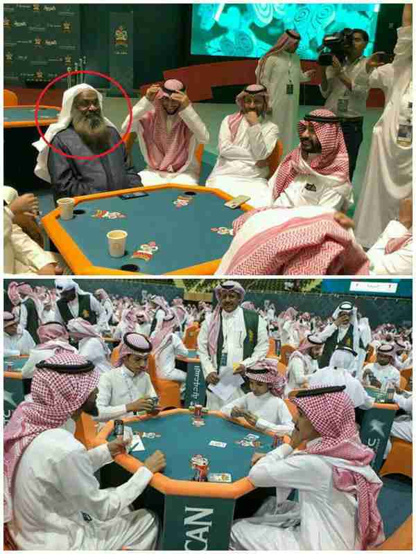 اولین مسابقات پوکر در عربستان این شخص هم که می بی
