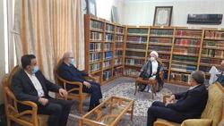 وزیر بهداشت با آیت الله العظمی مکارم شیرازی دیدار