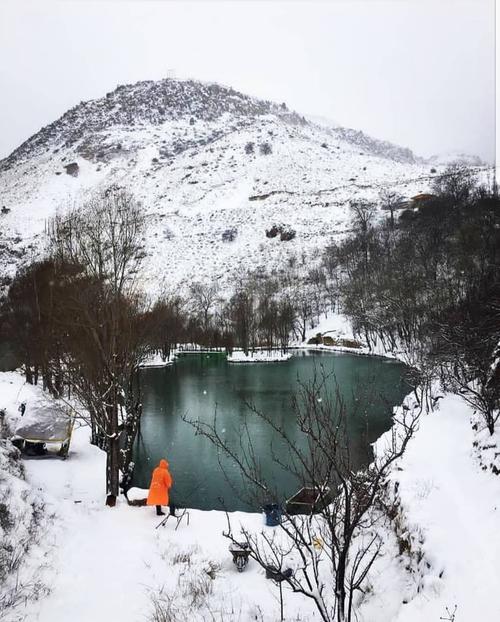 برکه ماهیگیری بومگردی سی سن آمل مازندران  sisen_e