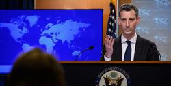 واشنگتن: گریفیتس هیچ پیامی از آمریکا به ایران منت