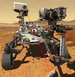 صدای شلیک لیزر پرقدرت "استقامت" در مریخ  ناسا اخی