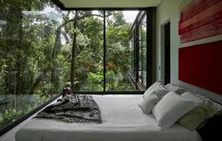 خانه شیشه ای در برزیل برای عاشقان سبک مینیمال   م