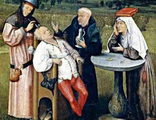 در دوران باستان بعضی از پزشکان سر بیمار را سوراخ 