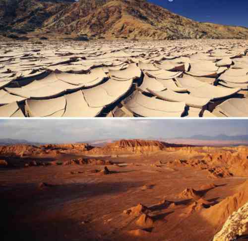 صحرای آتاکاما در شیلی به خشک‌ترین منطقه زمین معرو