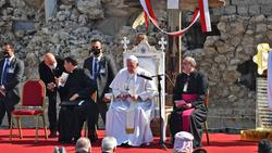 تصاویر | بازدید پاپ از موصل و کلیسای طاهره | نبای