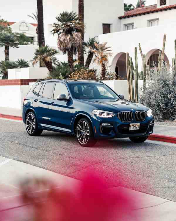 Rare moments when not on a mission The BMW X3 The