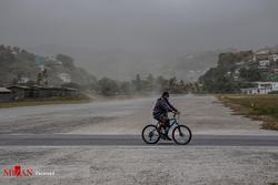 بارش خاکستر در کارائیب! + عکس    بهداشت نیوز  #به