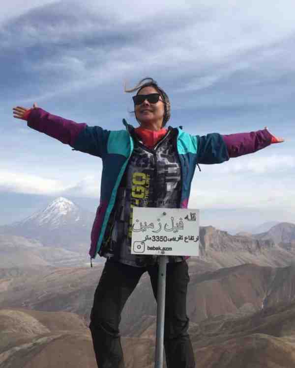 صعود قله کوهنوردی طبیعت عشق ایران  دومین صعود به 