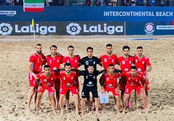 حذف تیم ملی فوتبال ساحلی ایران از جام جهانی روسیه