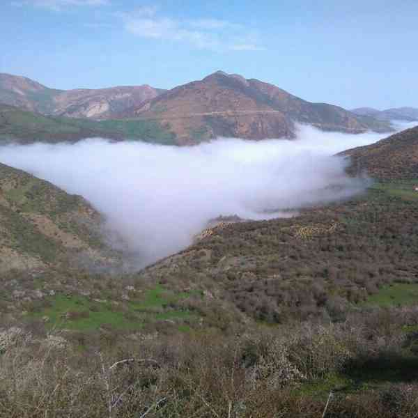 نمای بسیار زیبا از روستای زبران اشکورات رحیم آباد