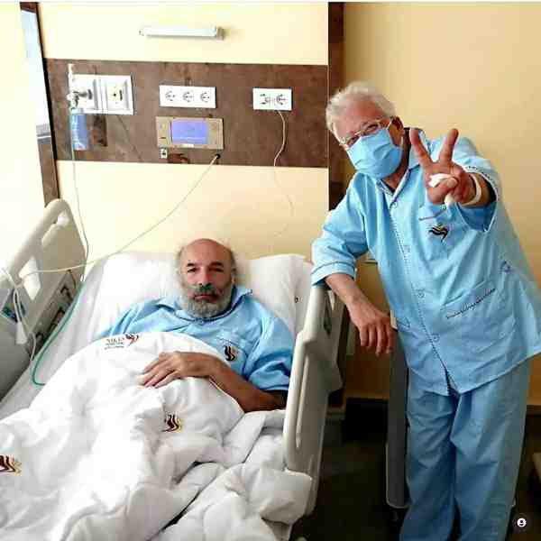   تصویر کیانوش عیاری در بیمارستان؛ نشانی از پیروز