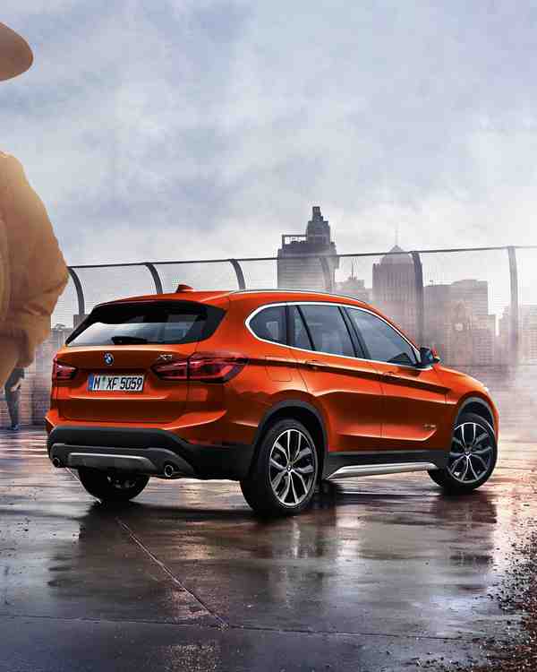A powerful player enters the court  The BMW X1 Th