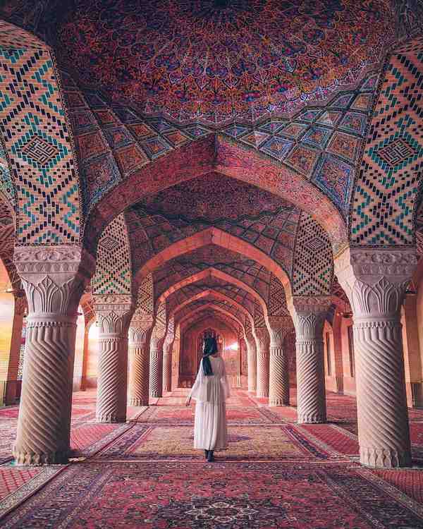 Nasir Ol Molk Mosque Stunning Combination of Art 