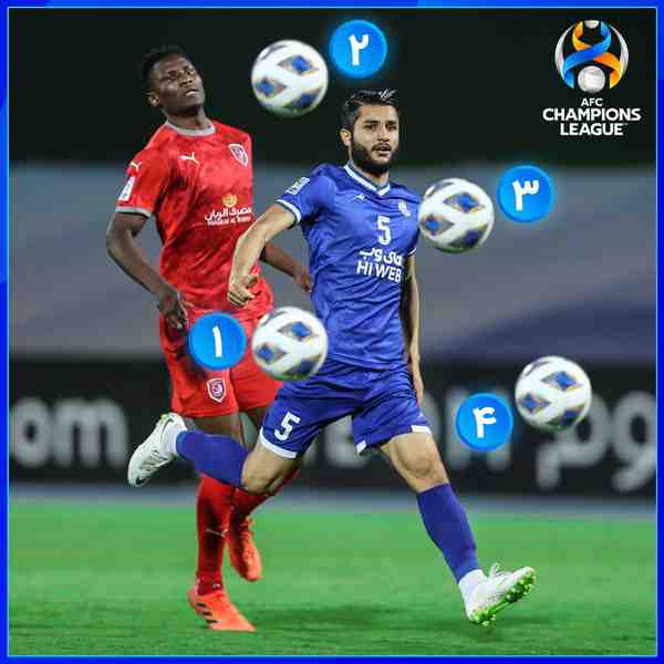 • کدام گزینه محل دقیق توپ است 🧐⚽️ • AFC_فارسی ACL