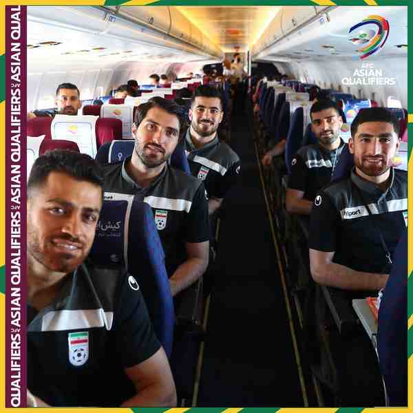 • تیم ملی ایران  جهت حضور در مسابقات مقدماتی جام 
