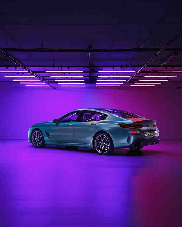 Tells the story of luxury  The BMW 8 Series Gran 