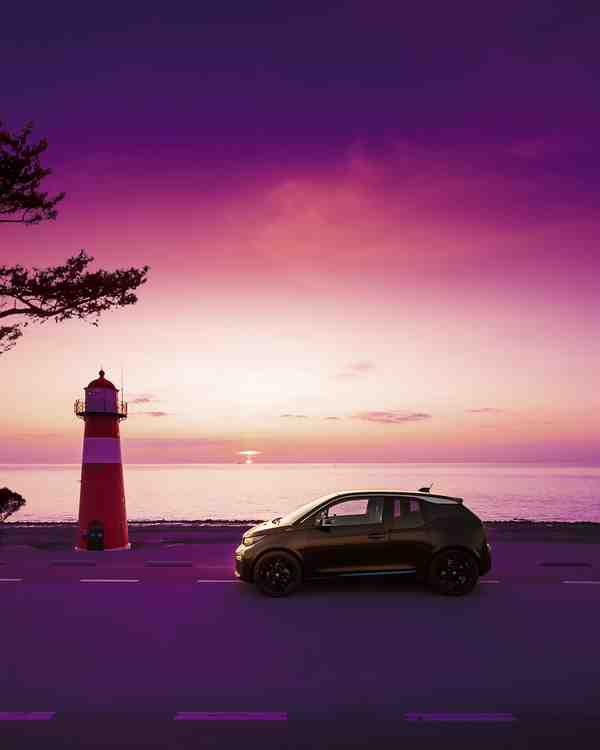 Sunset is just the beginning The BMW i3s THEi3 Bo