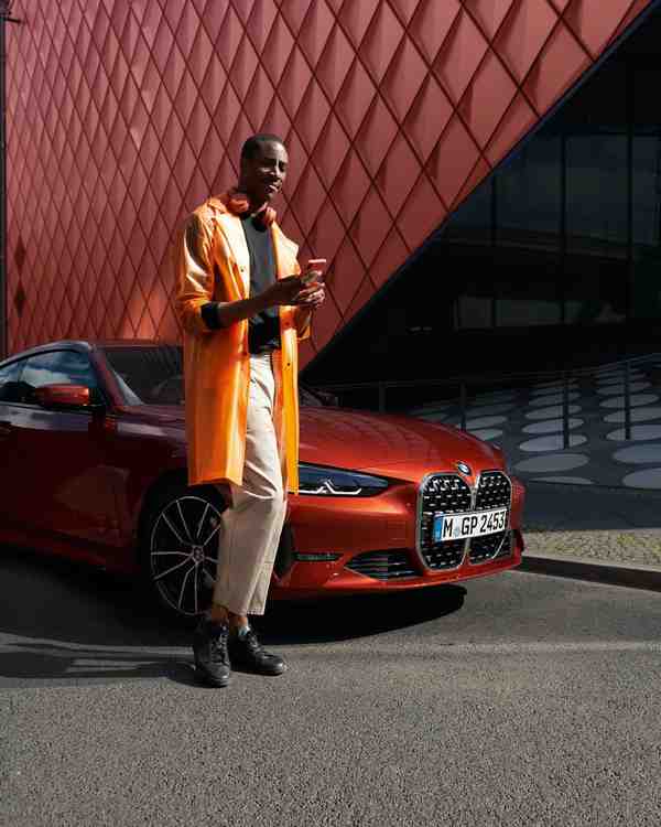 In an orange kinda mood  The BMW 4 Series Coupé T