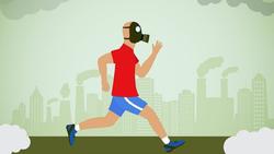 ورزش منظم حتی در هوای آلوده خطر مرگ را کاهش می‌ده