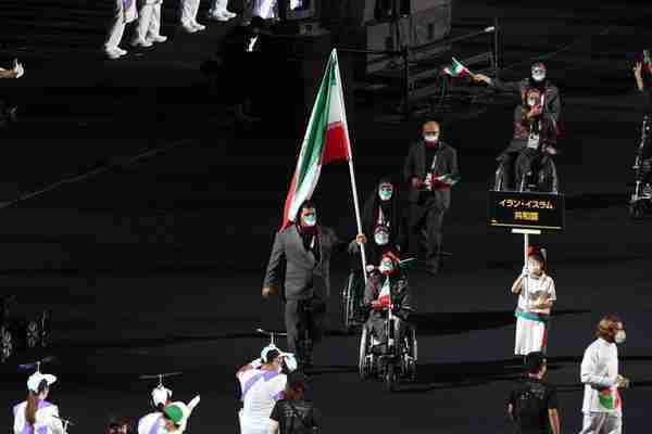  حضور کاروان ایران در مراسم افتتاحیه پارا المپیک 
