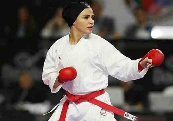  سارا_بهمنیار کاراته‌کای المپیکی ایران با نتیجه ۵