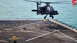 سقوط هلیکوپتر نظامی در دریا / در آمریکا رخ داد
