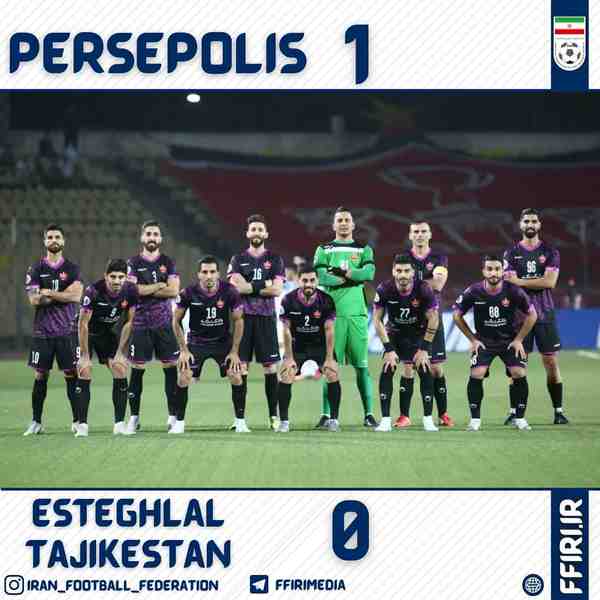 پرسپولیس ایران به مرحله یک چهارم نهایی لیگ قهرمان