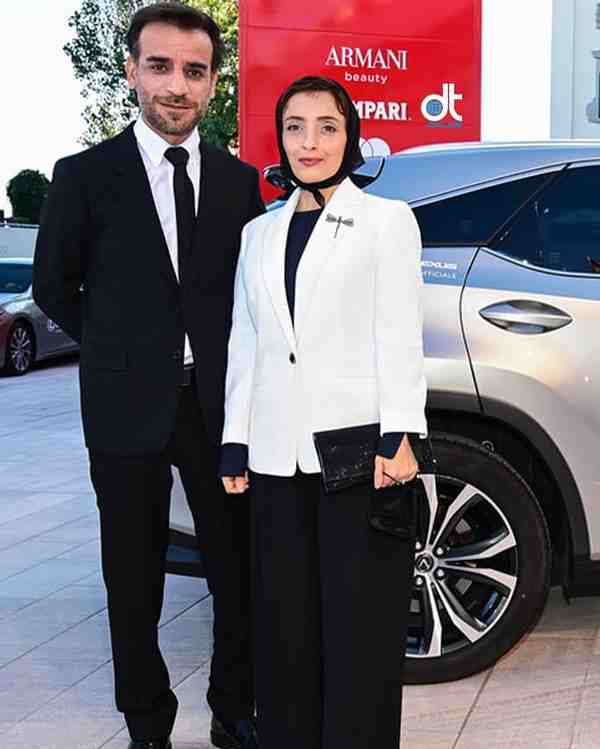 شهرام مکری و همسرش در جشنواره ونیز  دنیای_تصویر د