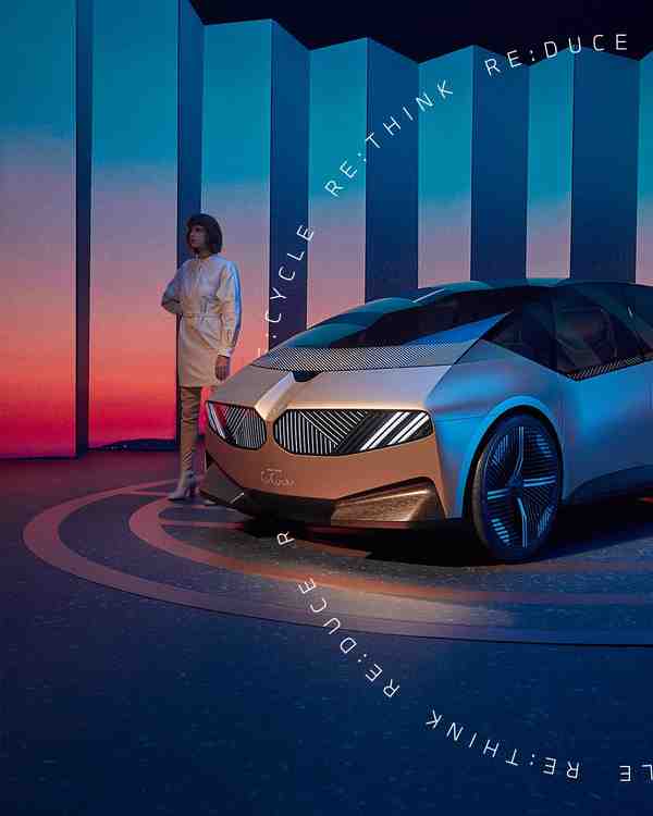 The BMW i Vision Circular is a pioneering new ele