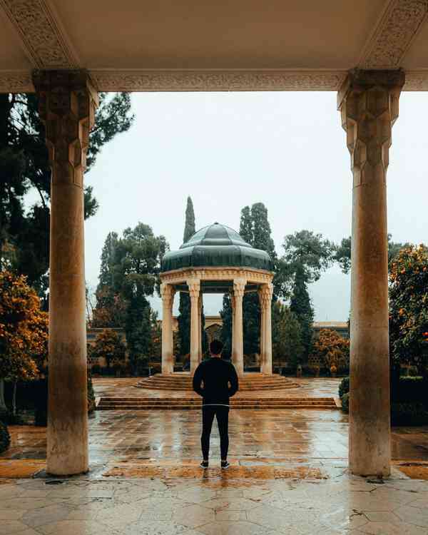 Tomb of Hafez Hafezieh in The Beautiful Rainy Day